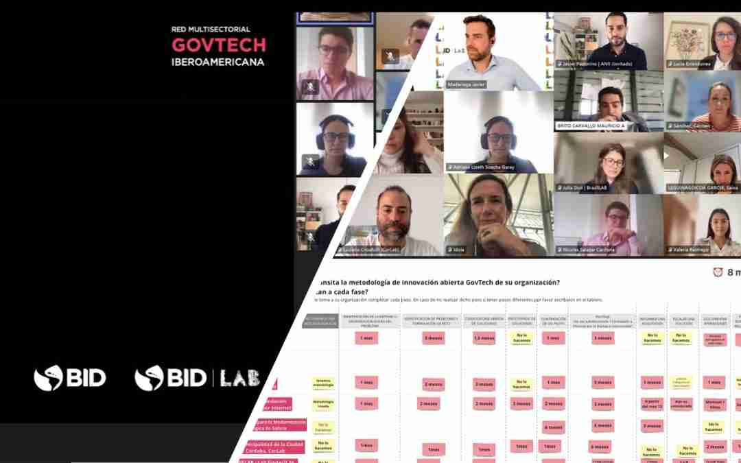 CorLab participa de la Red Multisectorial GovTech Iberoamericana de BID Lab