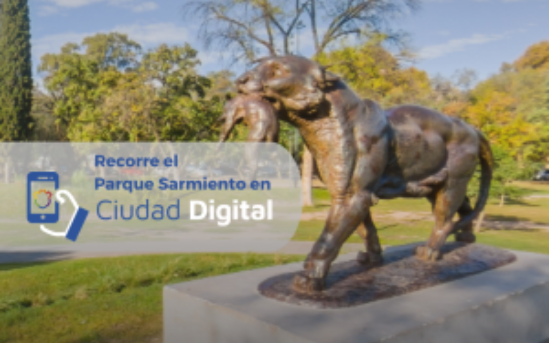 Ciudad Digital. Ya se puede realizar el recorrido virtual 360º del Parque Sarmiento, pulmón verde de la ciudad