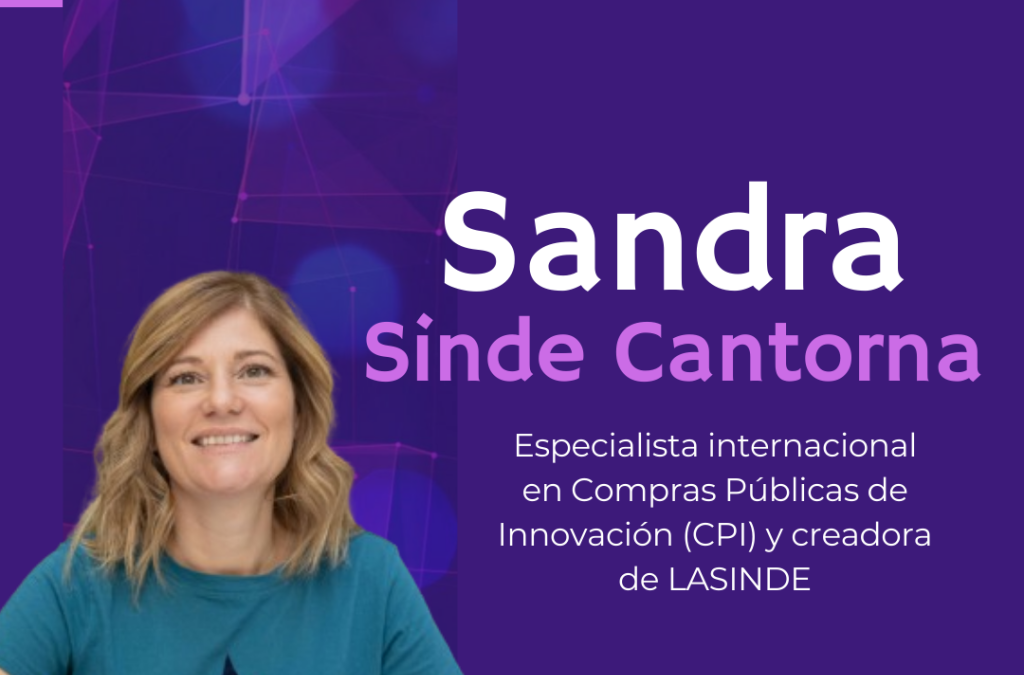 Latam Govtech Leaders. Reconocimiento a Sandra Sinde Cantorna