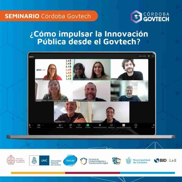 Córdoba Govtech reúne a más de 160 agentes públicos y startups en el Seminario Smart City: ¿Cómo impulsar la Innovación Pública desde el Govtech?